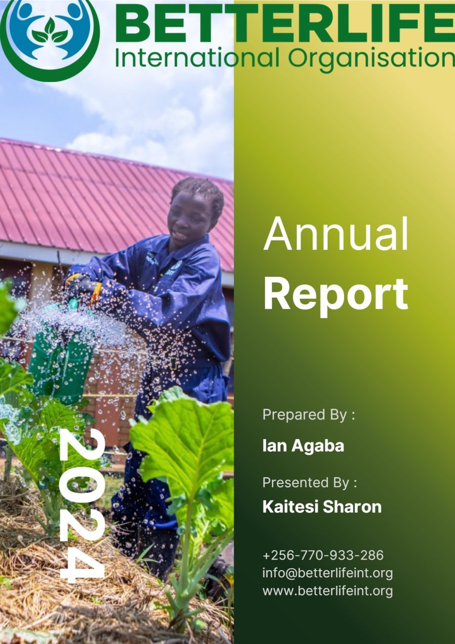 Cover of the 2024 annual report